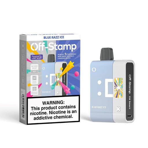Rechargeable Off-Stamp SW16000 Vape Kit with 900mAh Battery and 17ml E-Liquid