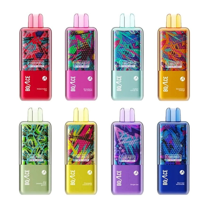 Bounce Turbo 12000 Disposable Vape with 18ml e-liquid and 50mg nicotine salt