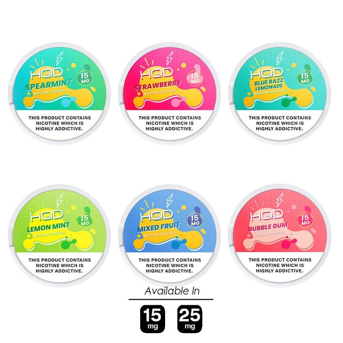 HQD Nicotine Pouches – Tobacco-free, discreet, and perfect for on-the-go nicotine satisfaction.