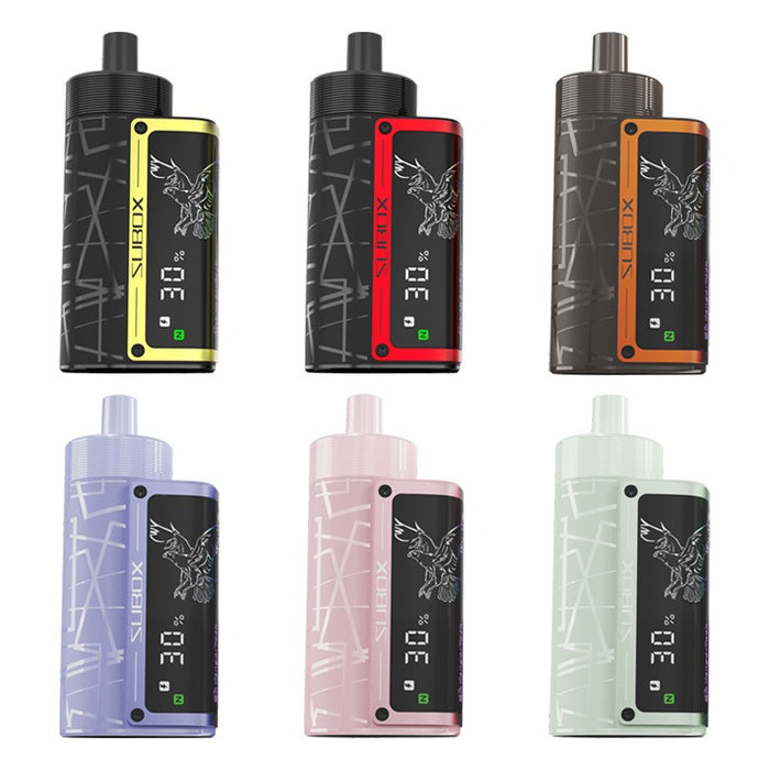 Kanger SUBOX 50000 disposable vape with dual flavors and 50,000 puffs.