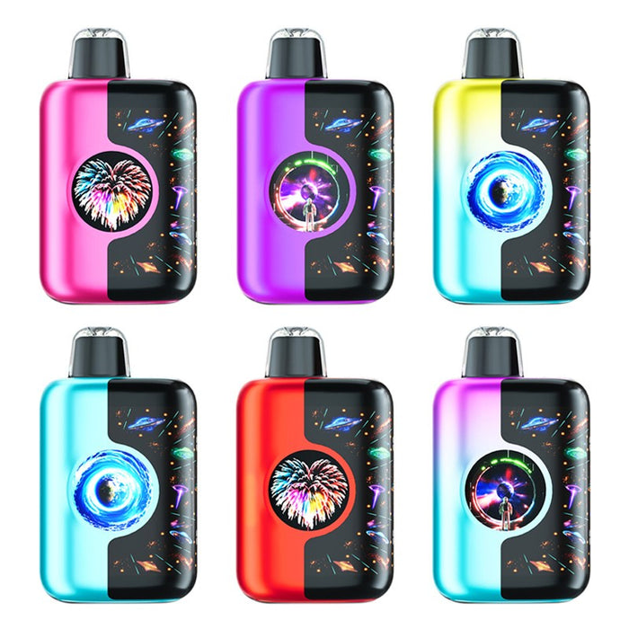 Kangvape Speedy Beast X 60K disposable vape with 60,000 puffs and 3D curved digital display.