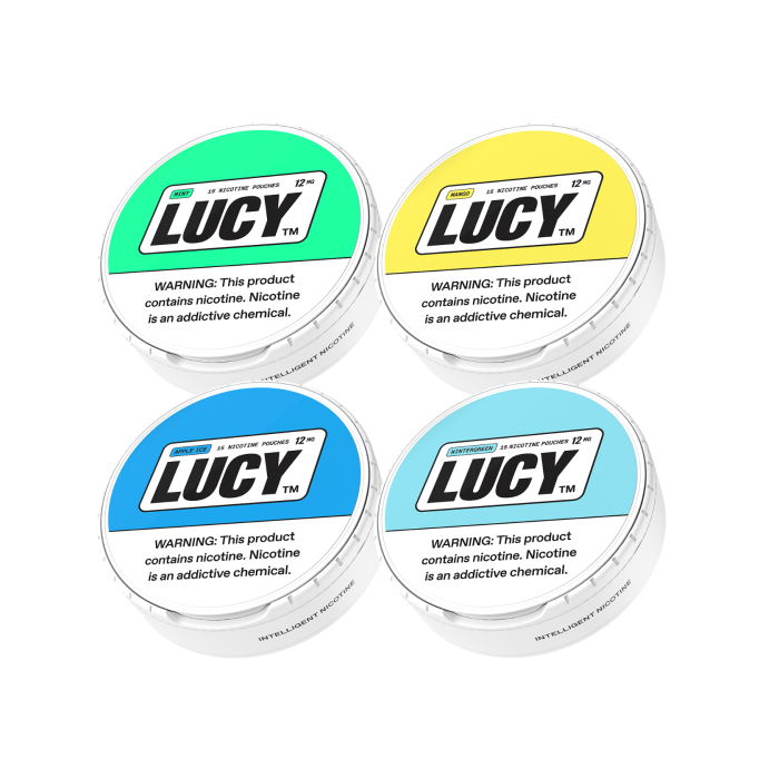 Lucy Nicotine Pouches – Tobacco-free, discreet, and perfect for on-the-go nicotine satisfaction.