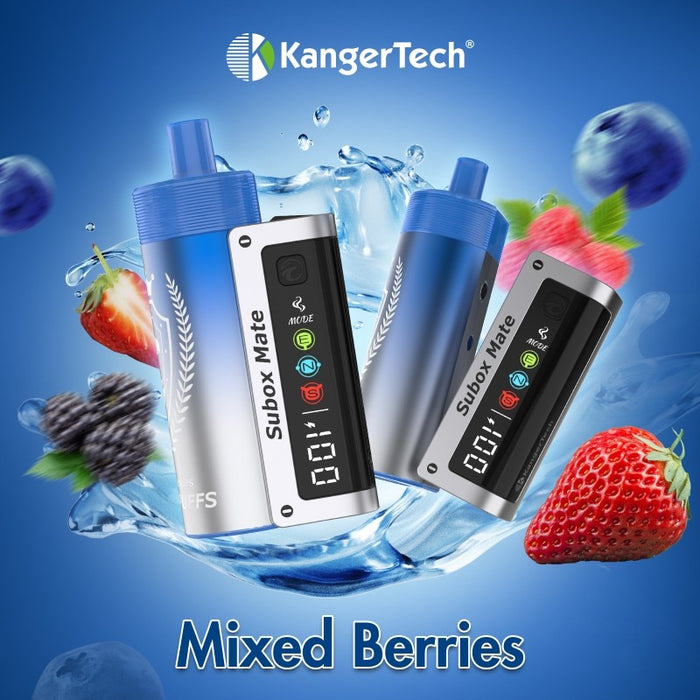 World’s first replaceable DTL pod disposable vape Kanger Subox Mate 50K for smooth vaping