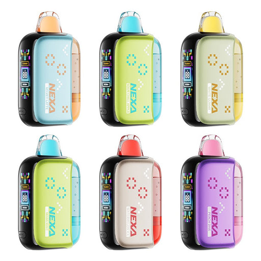 NEXA PIX disposable vape with 35,000 puffs and rechargeable 800mAh battery at MistVapor online vape shop