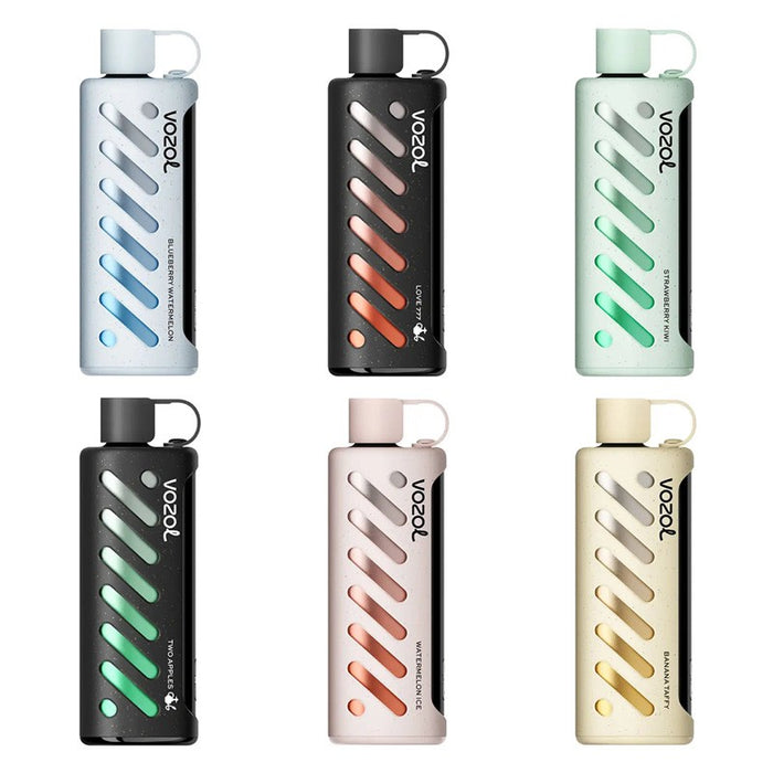 VOZOL Gear Shisha 40000 Disposable Vape with 20ml e-juice capacity and adjustable airflow control.