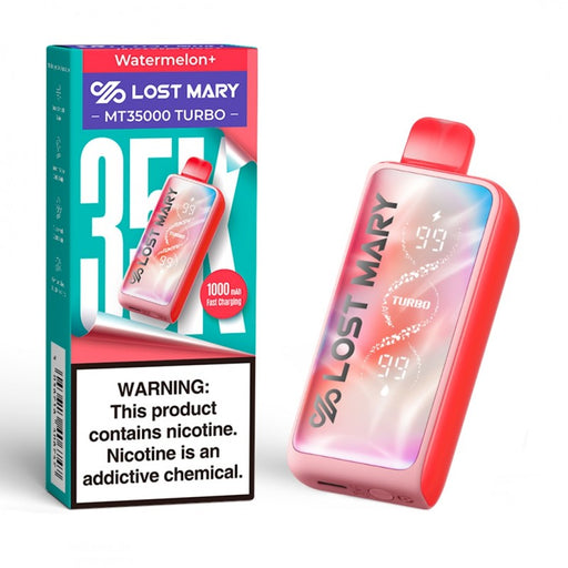 Shop Lost Mary MT35000 Turbo Vape with dual Smooth and Turbo Modes for enhanced vaping experience