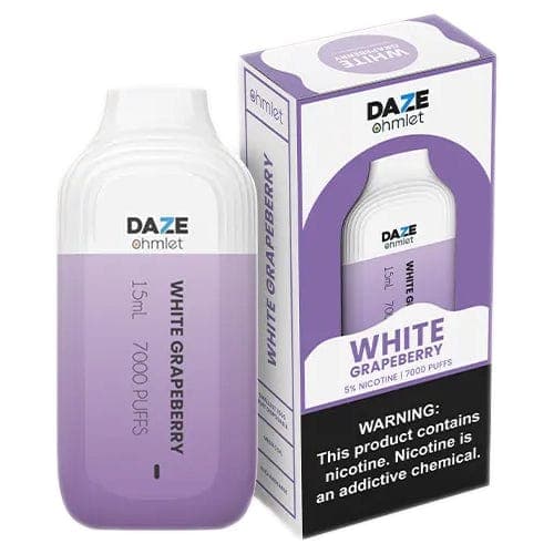 7 Daze Ohmlet Disposable Vape Rechargeable (5%, 7000 Puffs)-Disposable Vape-mysite-MISTVAPOR