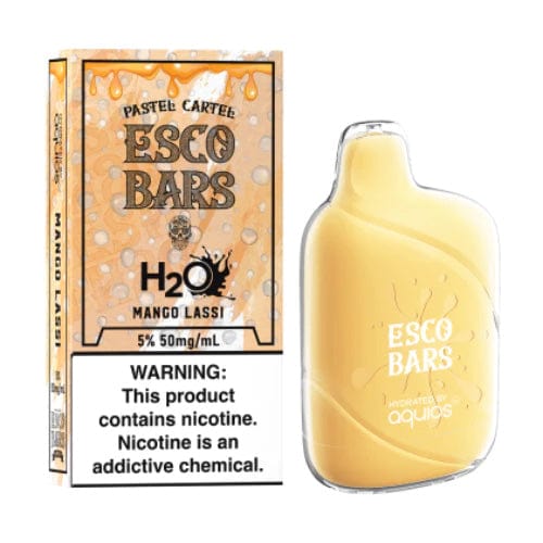 Esco Bars H2O 6000 Puff Disposable Rechargeable Vape 5%-Disposable Vape-ESCOBARS-Mango Lassi-MISTVAPOR