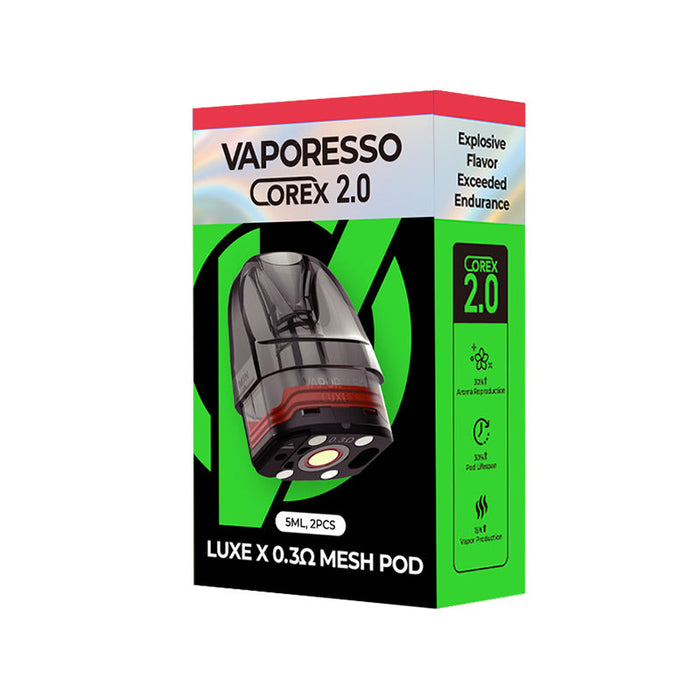 Vaporesso Luxe X Corex 2.0 Replacement Pod Cartridge 5ml (2pcs/pack)