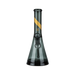 Explore the Marley Natural Smoked Glass Water Pipe with Gold Stripe Decal at Vivant—beaker-style design, eight-slit percolator stem, and ice disc for cool, smooth hits. Elevate your smoking experience today!