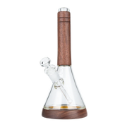 Explore the Marley Natural Water Pipe at Vivant—a blend of borosilicate glass and sustainably sourced black walnut. Experience smooth hits with removable sections, an ice pinch, and a 5-hole downstem.
