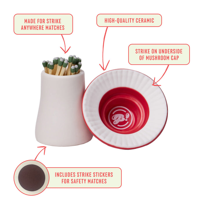 BIGFUN! Mushroom Match Striker  - 15%OFF
