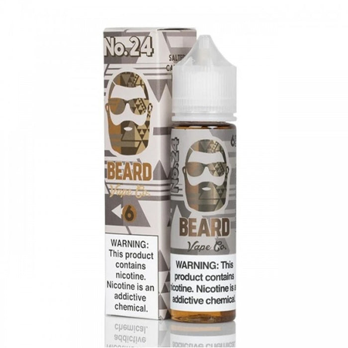 Beard Vape Series NO.24 Salted Caramel Malt E-Juice 60ML