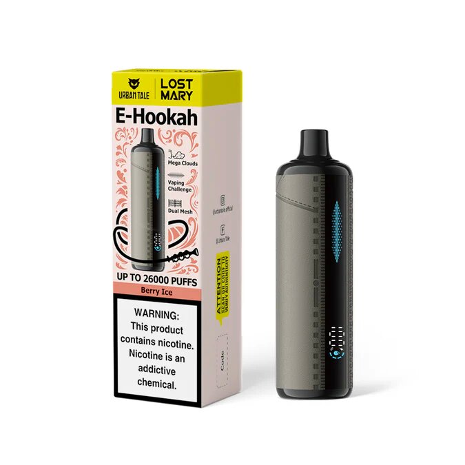 Lost Mary X Urban Tale E-hookah 26000 Disposable Vape 20ml 0.6%