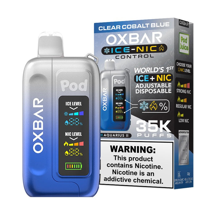 Pod Juice X OXBAR Ice-Nic Control 35K Disposable Vape 5%