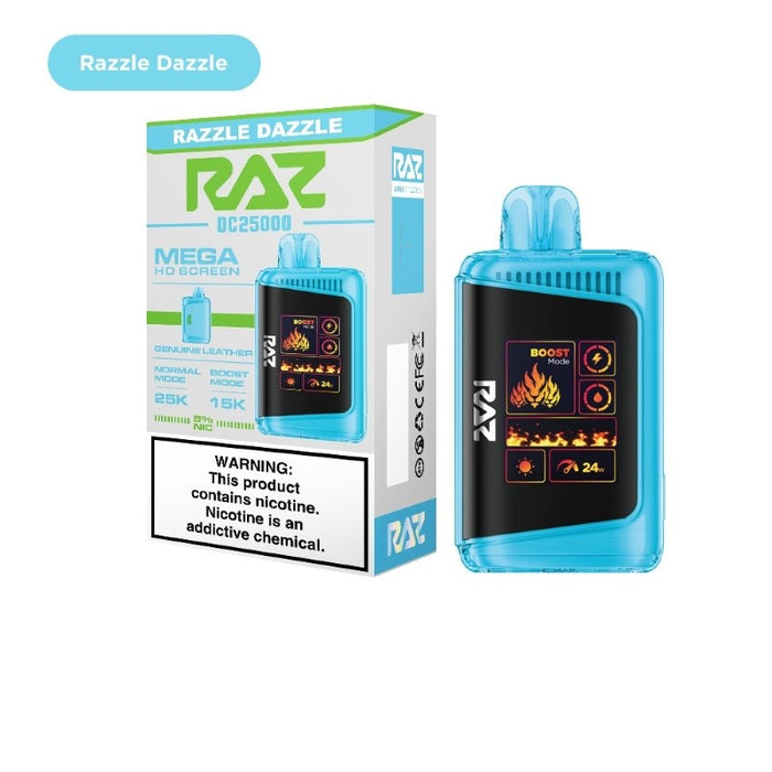 RAZ DC25000 Disposable Vape (5%, 25000 Puffs)