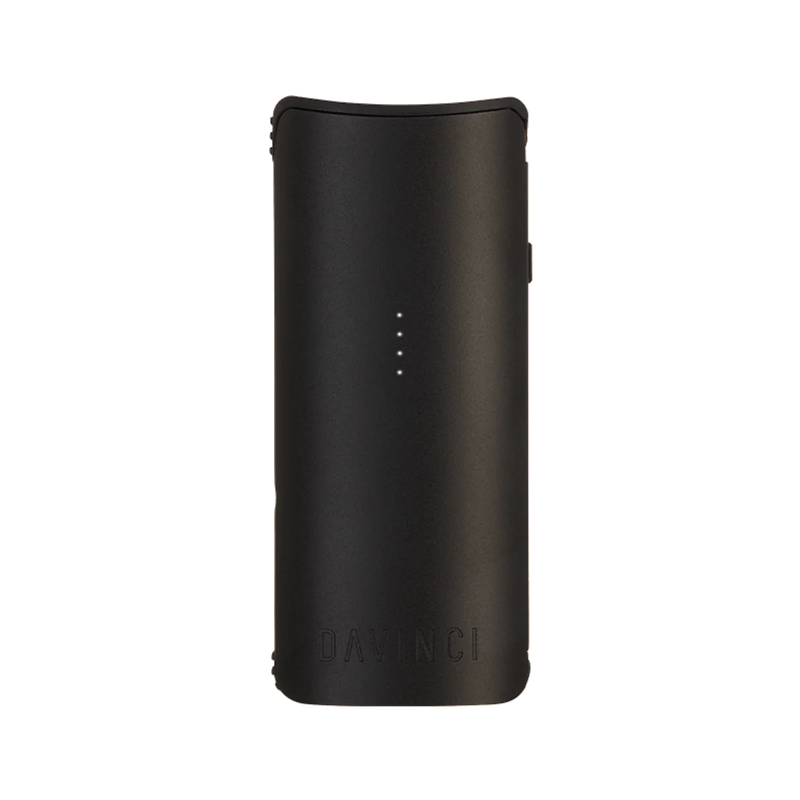 The Black DaVinci MIQRO vaporizer is a portable and customizable device for dry herb enthusiasts, featuring precision temperature control and a removable battery for convenience in vivant online vaporizer shop.