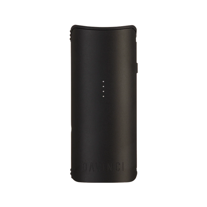 The Black DaVinci MIQRO vaporizer is a portable and customizable device for dry herb enthusiasts, featuring precision temperature control and a removable battery for convenience in vivant online vaporizer shop.
