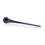 8–10 inch GRAV Gandalf glass hand pipe with matte finish, ergonomic design, and textured grip for portable flower smoking.