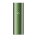 PAX Flow dry herb vaporizer with aluminum finish and curved edges for portable vaping.