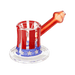 Groove July 4th Spoon Pipe: Celebrate independence with a patriotic design.