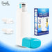 Smyle Labs concealed 510 cartridge vape device available in blue, grey, white, purple, and pink