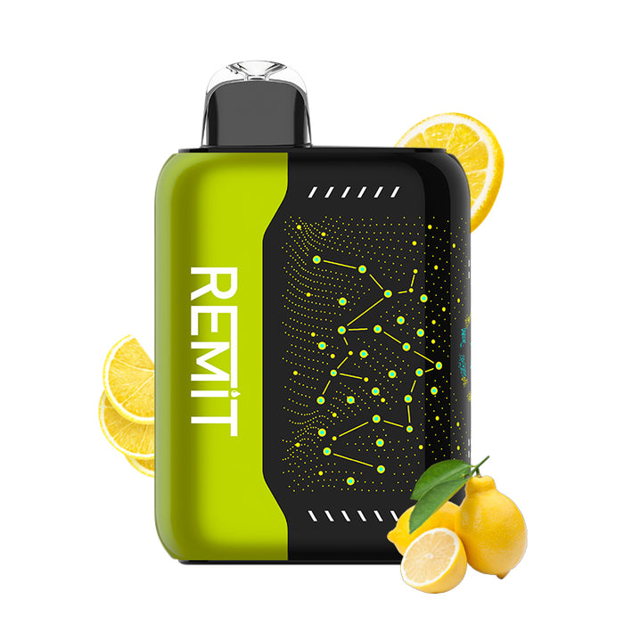 Transparent Mouthpiece on REMIT Disposable Vape for Easy E-Liquid Monitoring