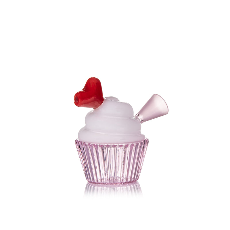 Baby Cake joint bubbler by MJ Arsenal for enhanced airflow and filtration