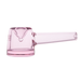Compact 4in borosilicate glass hand pipe ideal for on-the-go sessions