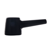 Portable glass hand pipe perfect for dry herb or concentrate use