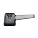 High-quality borosilicate glass pipe with timeless Art Deco style