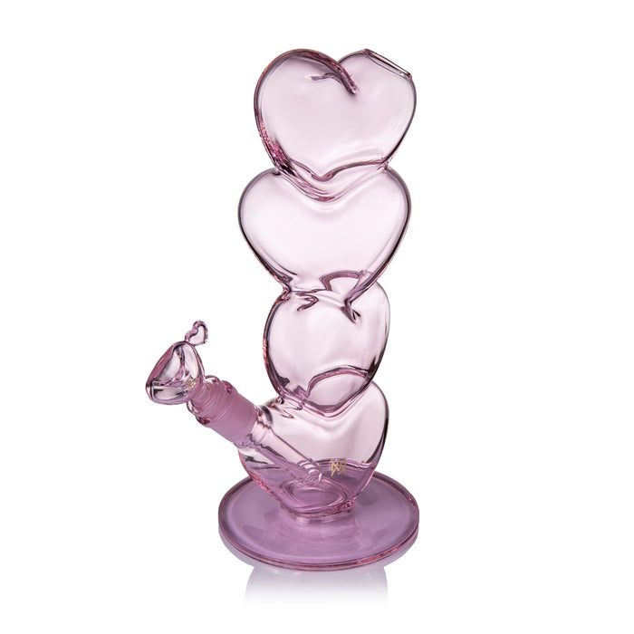 Handcrafted Evermore Bong with durable borosilicate glass construction