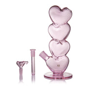 Stylish 11-inch borosilicate glass bong perfect for collectors and daily use
