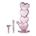 Stylish 11-inch borosilicate glass bong perfect for collectors and daily use