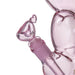 High-quality glass bong with stable base and smooth water filtration