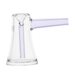 Portable smoking bubbler with ergonomic design for effortless handling