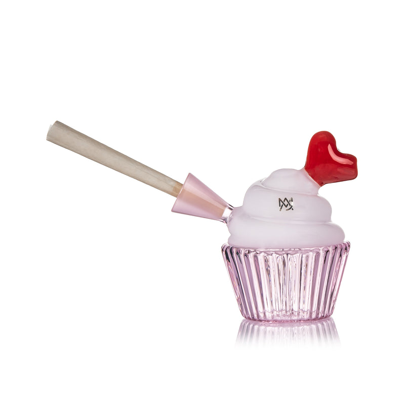 MJ Arsenal Baby Cake joint bubbler made from durable borosilicate glass
