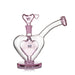 MJ Arsenal Sonnet Bubbler made from thick borosilicate glass with heart design
