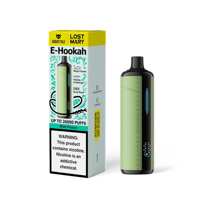 Lost Mary X Urban Tale E-hookah 26000 Disposable Vape 20ml 0.6%