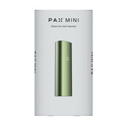 Premium PAX Mini 2 dry herb vaporizer with conduction heating, flat and raised mouthpieces, and replacement parts