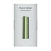 Premium PAX Mini 2 dry herb vaporizer with conduction heating, flat and raised mouthpieces, and replacement parts