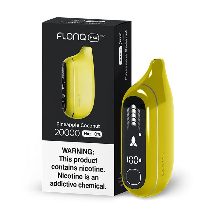 Flonq Max Pro 20K Nicotine Free Disposable Vape 18ml 0%