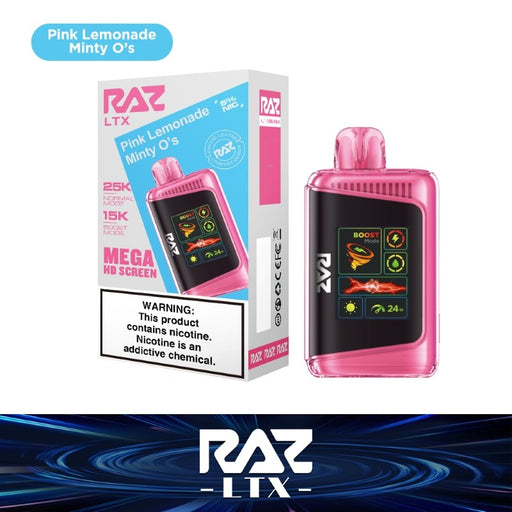 RAZ LTX 25000 Disposable Vape - Ideal for Beginners and Advanced Vapers at MistVapor Vape Store.