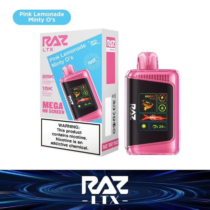 RAZ LTX 25K Disposable Vape 16ml 5%