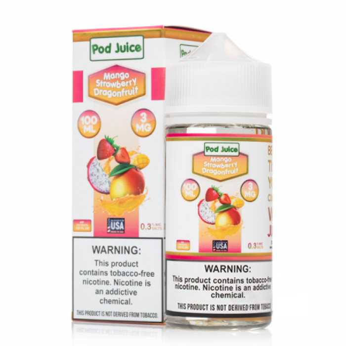 Pod Juice Mango Strawberry Dragonfruit E-juice 100ml