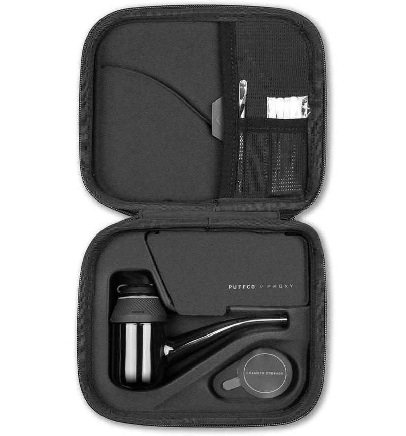 Puffco Proxy portable dab vaporizer with ergonomic glass pipe design