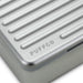 Protective hard-shell aluminum travel case for PuffCo Pivot with four interior compartments