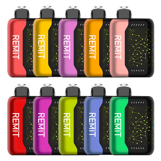 REMIT Disposable Vape 25,000 Puffs Rechargeable with Dual Mesh Coils at MistVapor Online Vape Shop