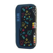 Compact and discreet vape device with built-in light-up display and pre-heat function