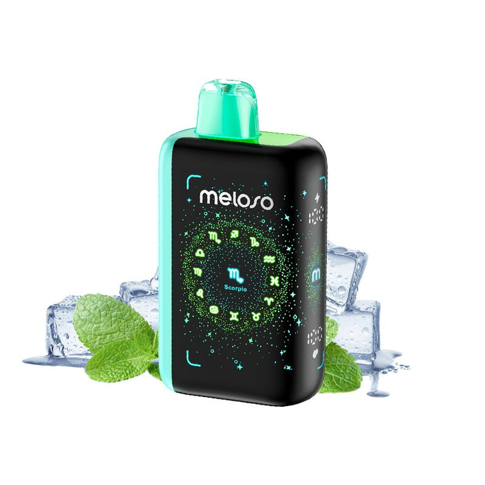 Zodiac signs on the Geek Bar Meloso Bar 30K vape bring good fortune while enjoying your favorite fruity flavors.